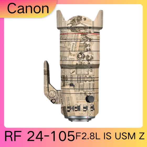 Lentes Canon RF24-105F2.8L IS USM Z  - Pele câmera, adesivo câmera - com alta resistência a arranhões, à prova d'água e com design elegante.